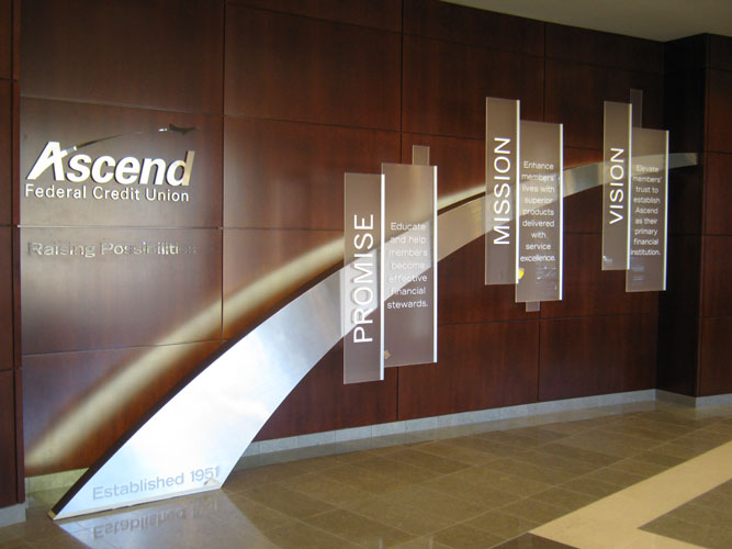 Corporate Lobby Sign