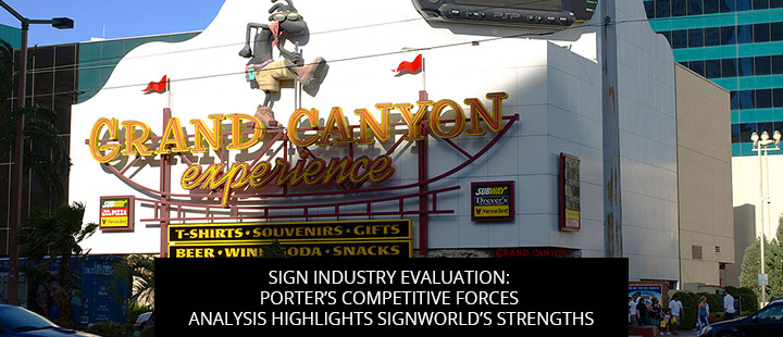 Sign Industry Evaluation: Porter’s Competitive Forces Analysis Highlights Signworld’s Strengths