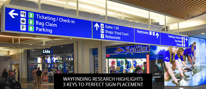 Wayfinding Research Highlights 3 Keys To Perfect Sign Placement